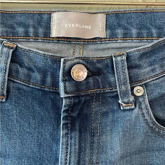 Everlane The Mid-Hise Skinny Ankle Jeans Size 28 - Picture 5 of 9